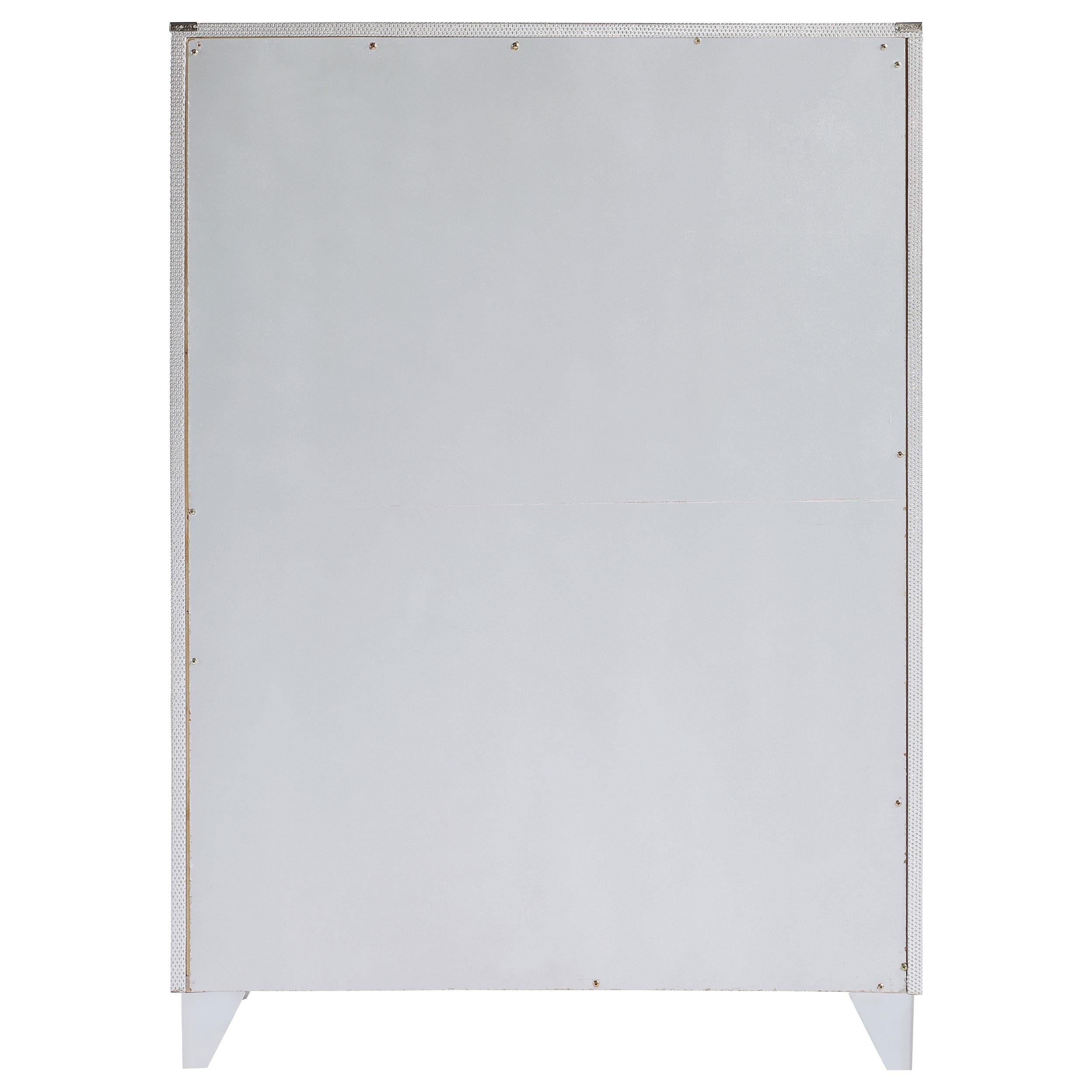 Larue 5-drawer Bedroom Chest Silver