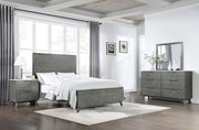 Nathan 4-piece California King Bedroom Set Grey