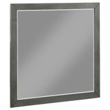 Juego de dormitorio Nathan Queen de 5 piezas, gris