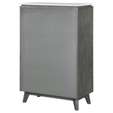 Nathan 5-drawer Bedroom Chest Grey