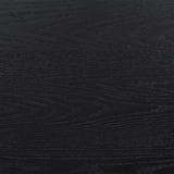 Cama con paneles Brookmead Wood Eastern King, color negro