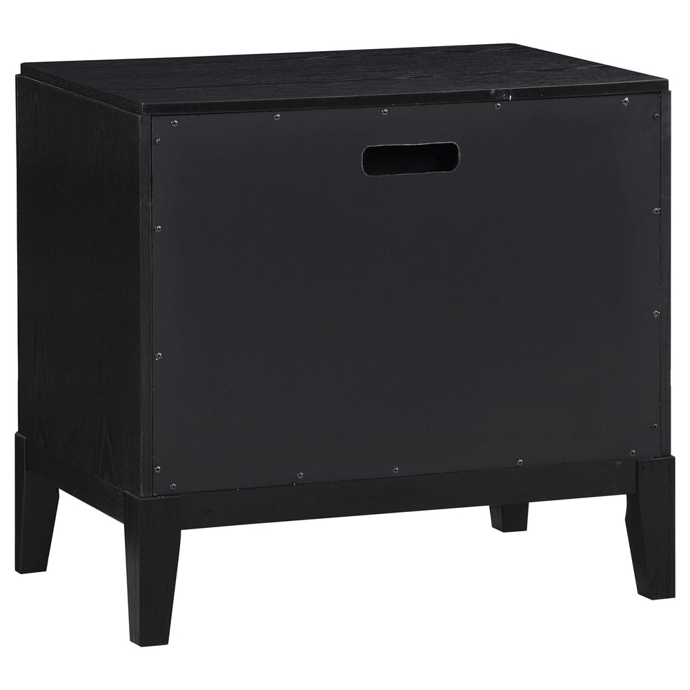 Juego de dormitorio Brookmead California King de 5 piezas, color negro 