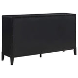 Juego de dormitorio Brookmead California King de 5 piezas, color negro 