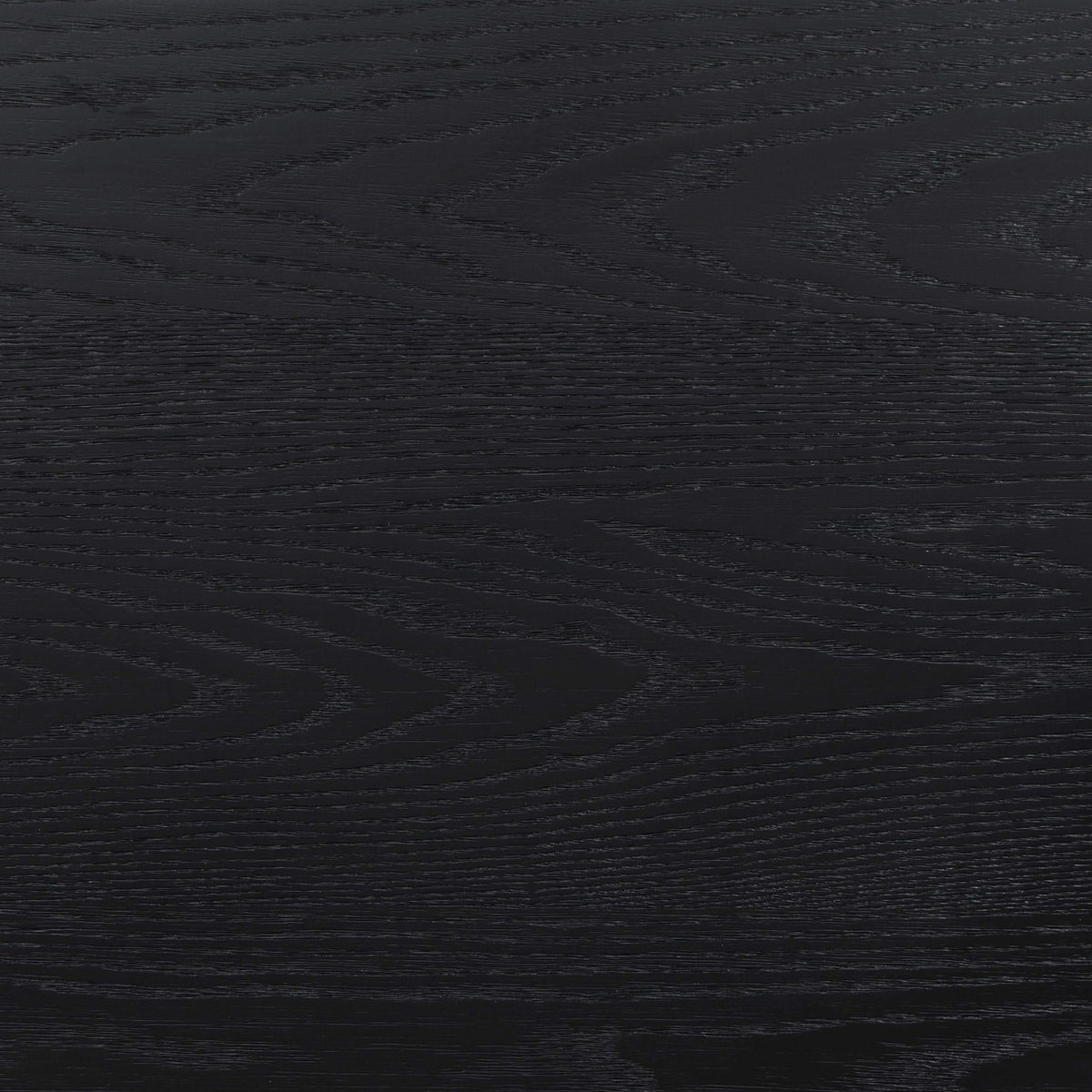 Cama California King con paneles Brookmead Wood, color negro