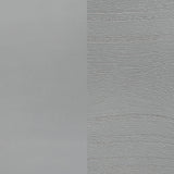 Cómoda Verónica de 6 cajones con espejo color plata clara