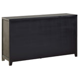 Juego de dormitorio Kieran Eastern King de 5 piezas en gris