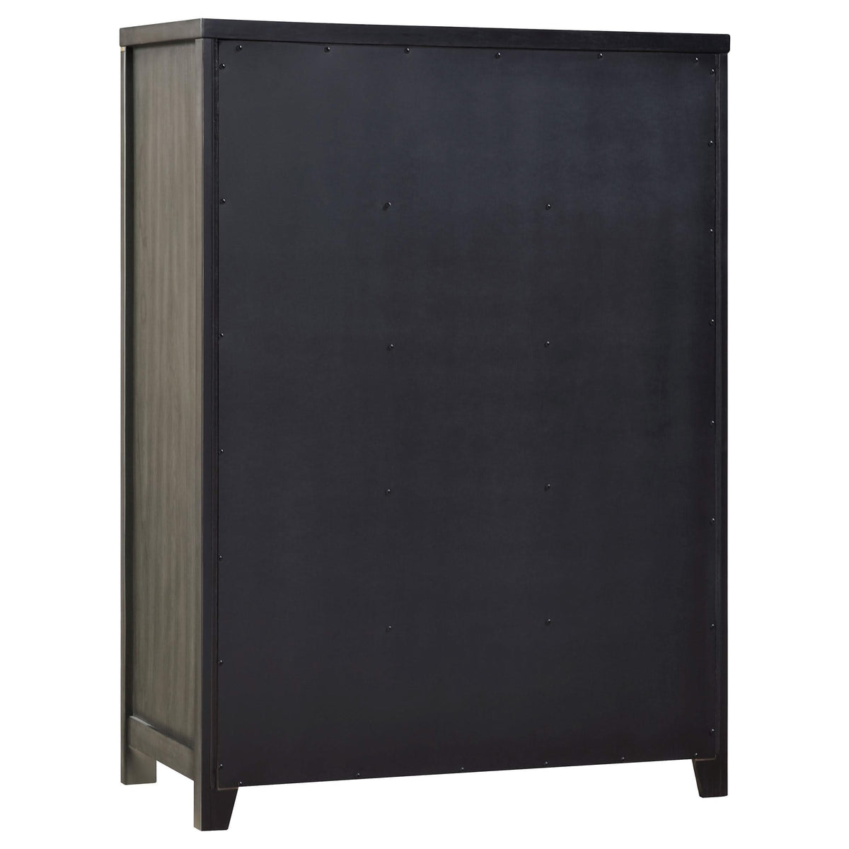 Juego de dormitorio Kieran Eastern King de 5 piezas en gris
