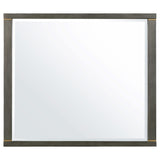 Juego de dormitorio Kieran de 4 piezas, tamaño Queen, gris