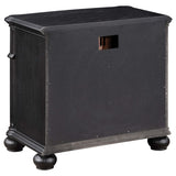 Juego de dormitorio Celina Eastern King de 5 piezas, color negro
