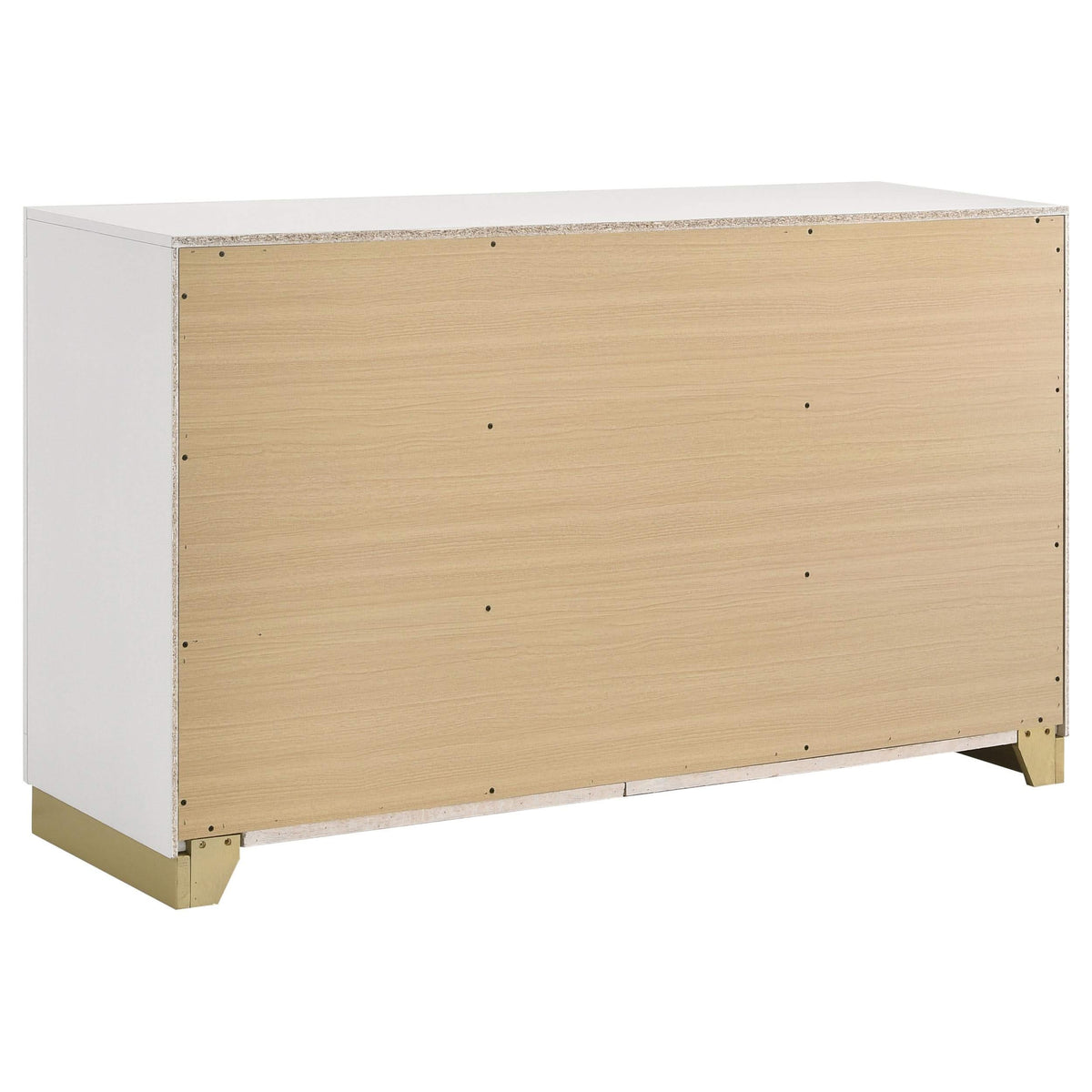 Juego de dormitorio Caraway de 5 piezas Queen en blanco