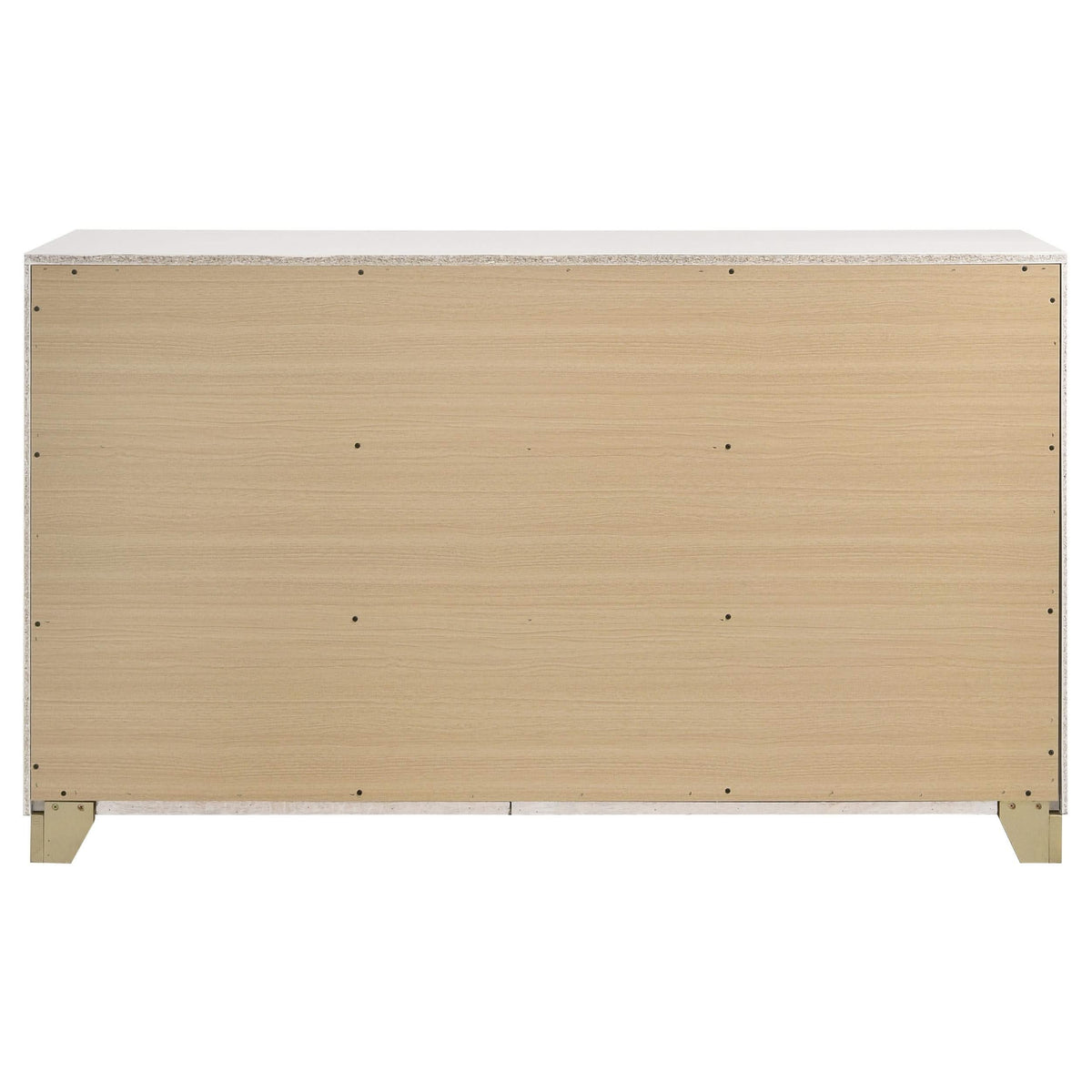 Cómoda Caraway de 6 cajones blanca