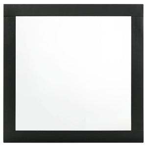 Juego de dormitorio Caraway de 5 piezas Eastern King, color negro