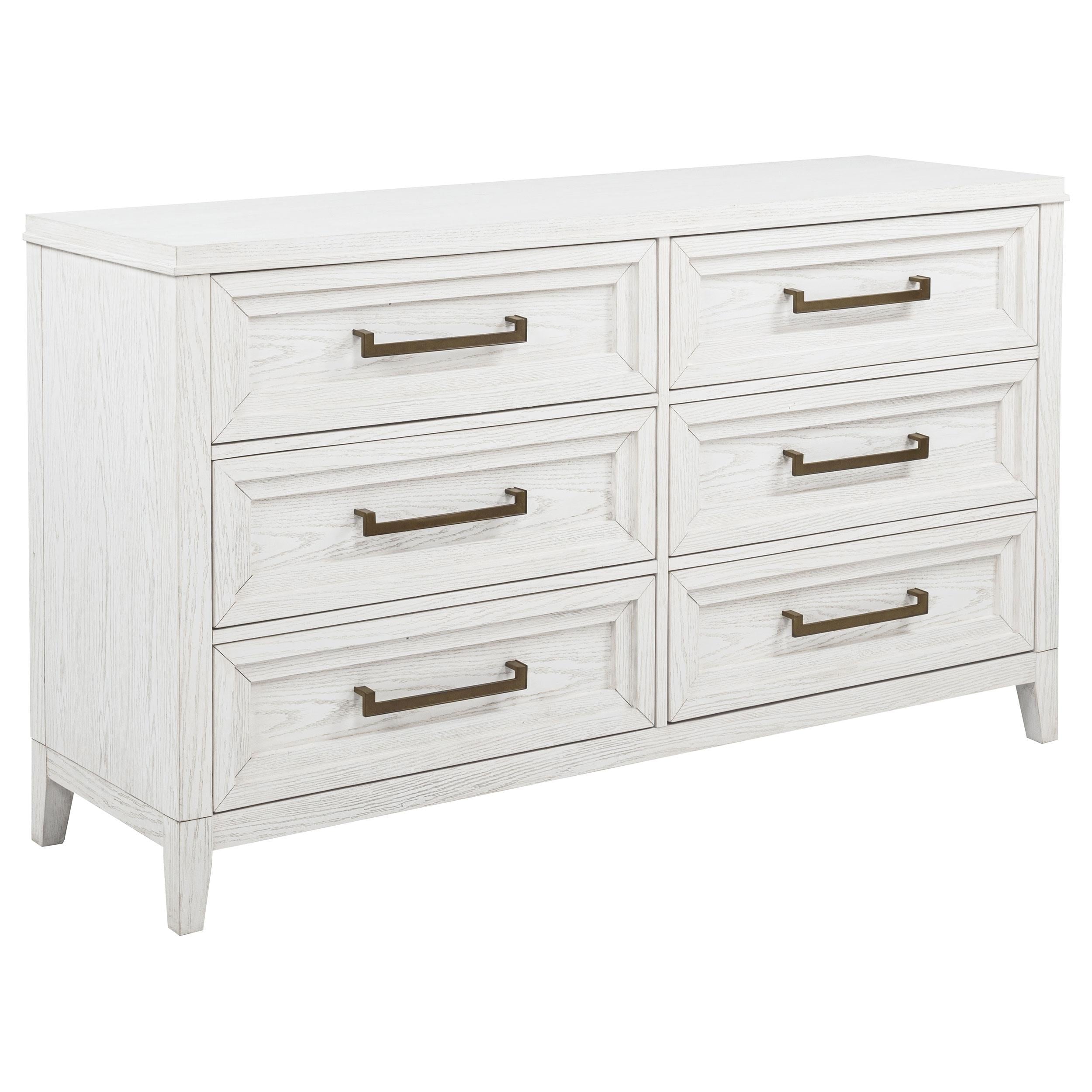 Marielle 4-piece Queen Bedroom Set Distressed White
