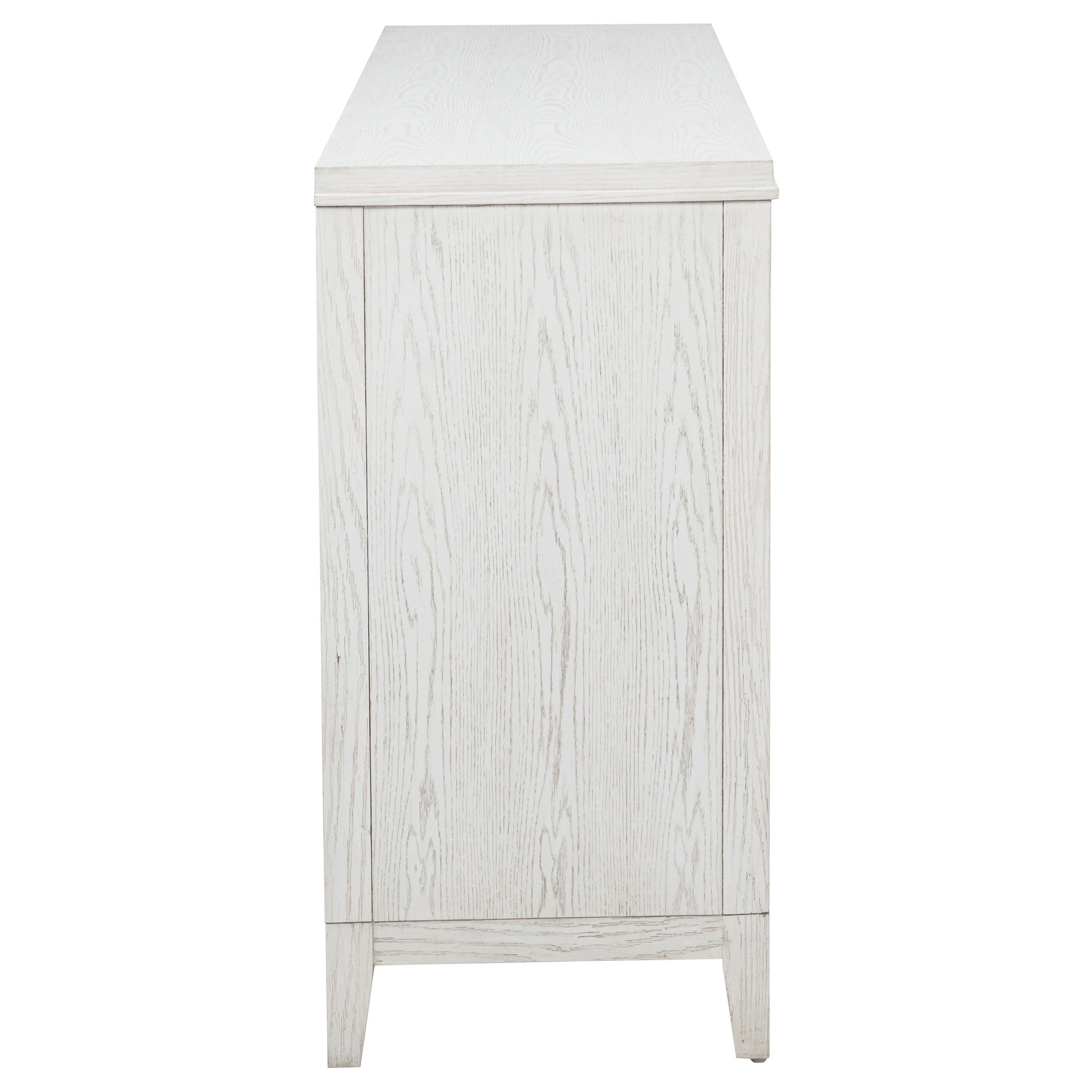 Marielle 6-drawer Bedroom Dresser Distressed White