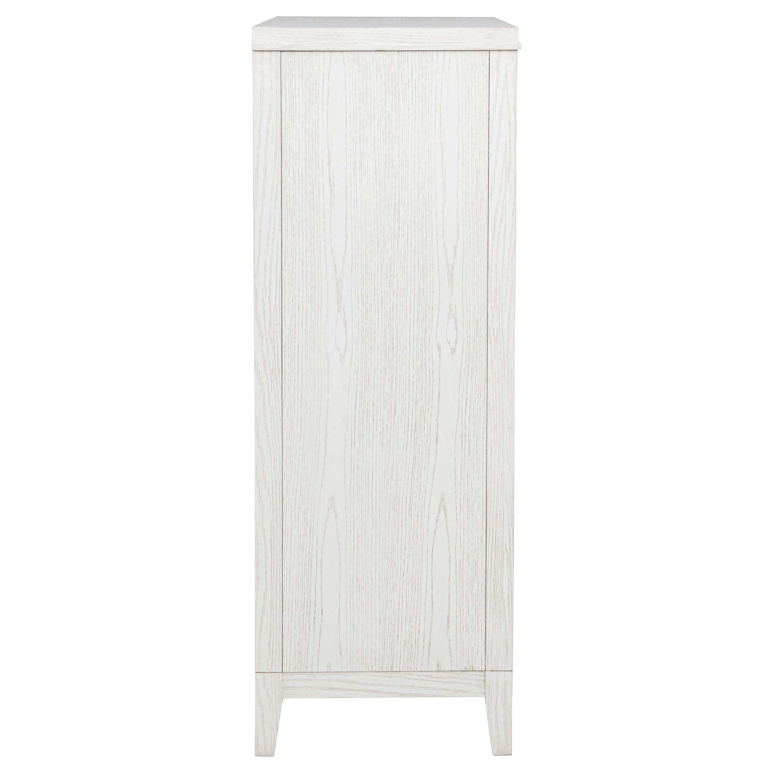 Marielle 5-drawer Bedroom Chest Distressed White