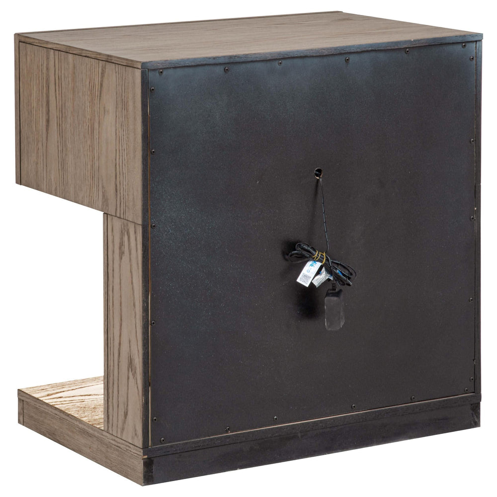 Juego de dormitorio Kenora Eastern King de 5 piezas en marrón cebada
