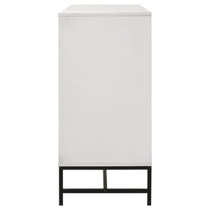 Sonora 6-drawer Bedroom Dresser White