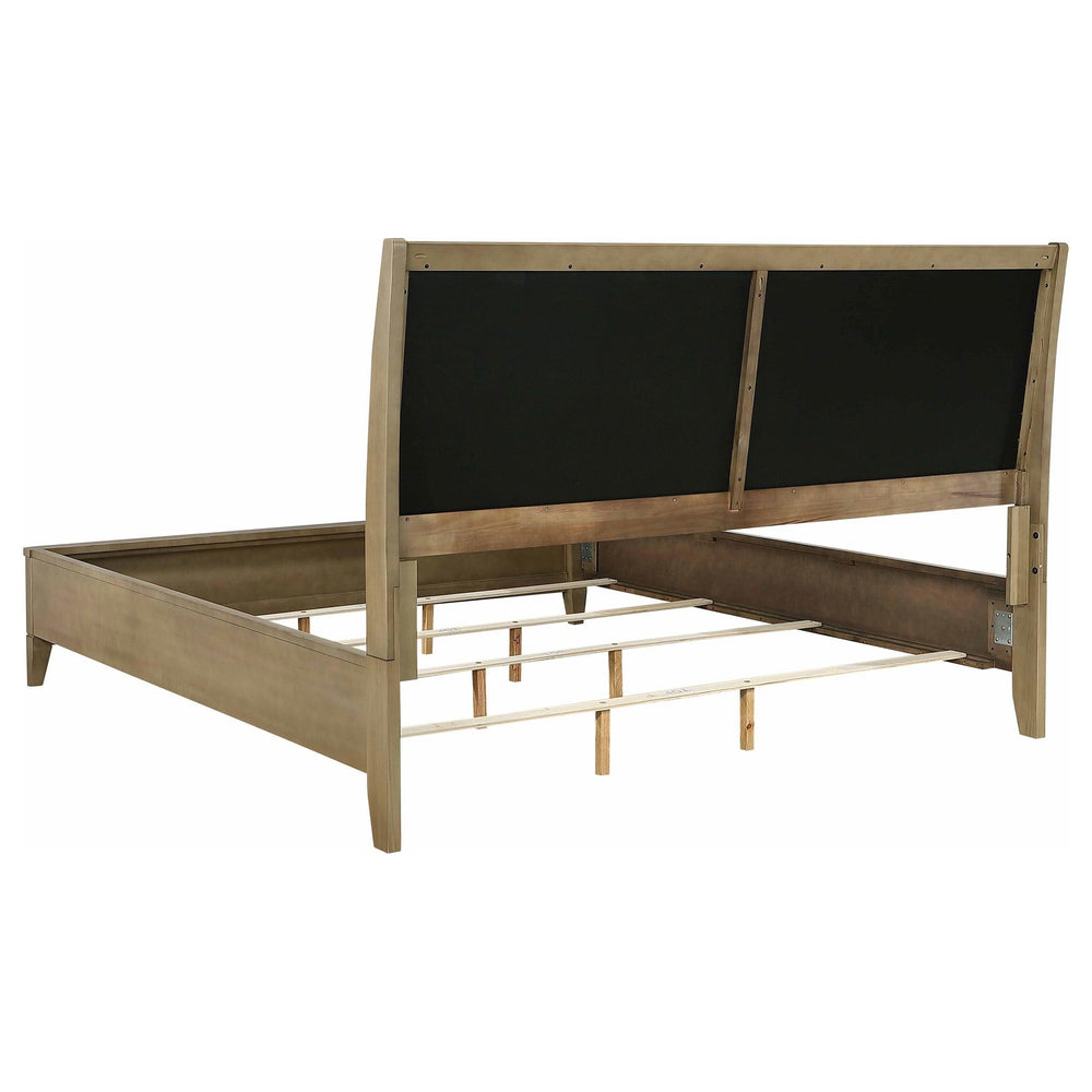 Juego de dormitorio Granada de 5 piezas Eastern King de pino natural