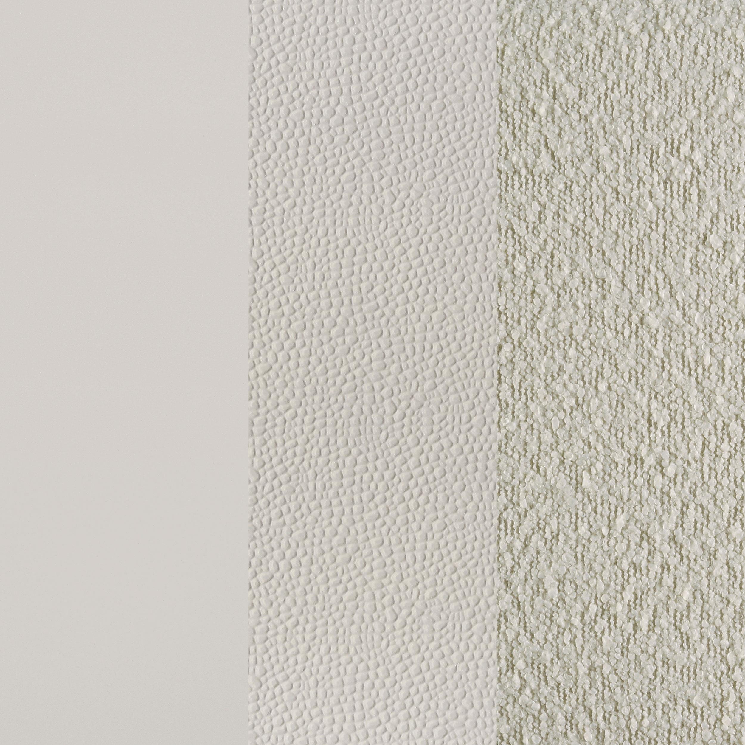 Olivia Eastern King Panel Bed LED Headboard Pearl White