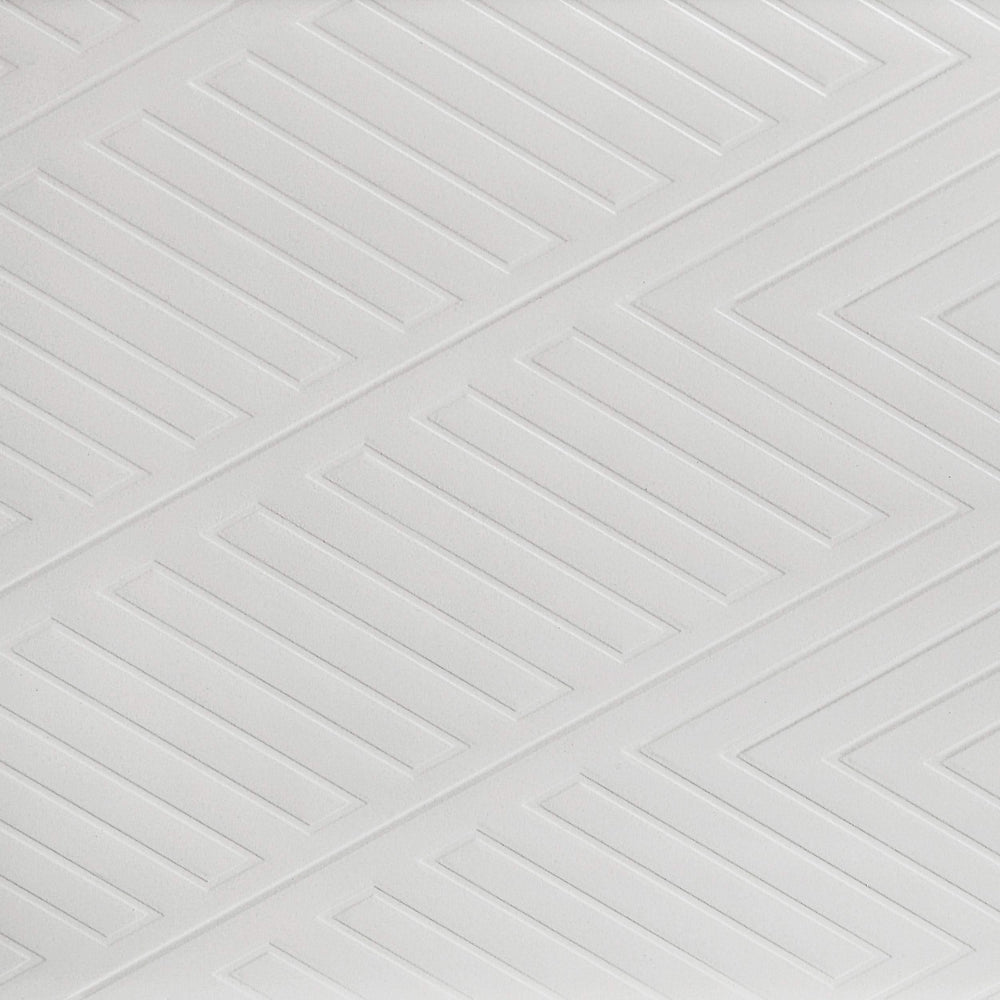 Cabecera de cama con paneles LED Marmore de 64 pulgadas, color blanco