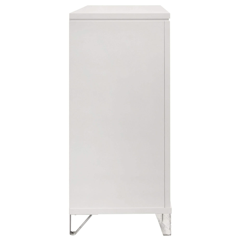 Cómoda Marmore de 9 cajones blanca