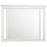 Espejo de tocador LED Marmore blanco