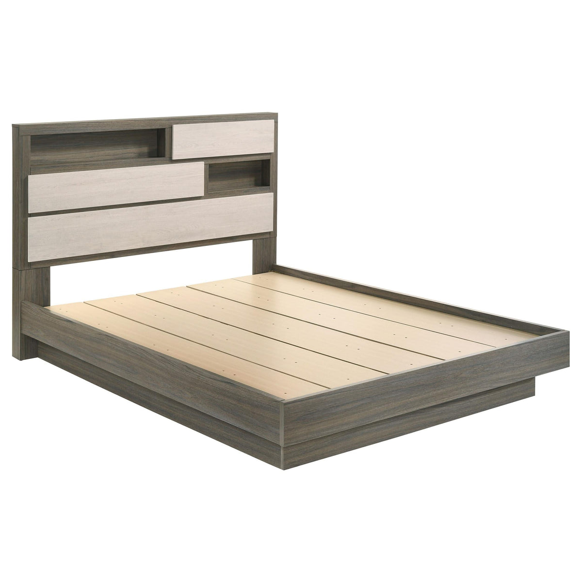 Juego de dormitorio Fenwick de 5 piezas en roble gris