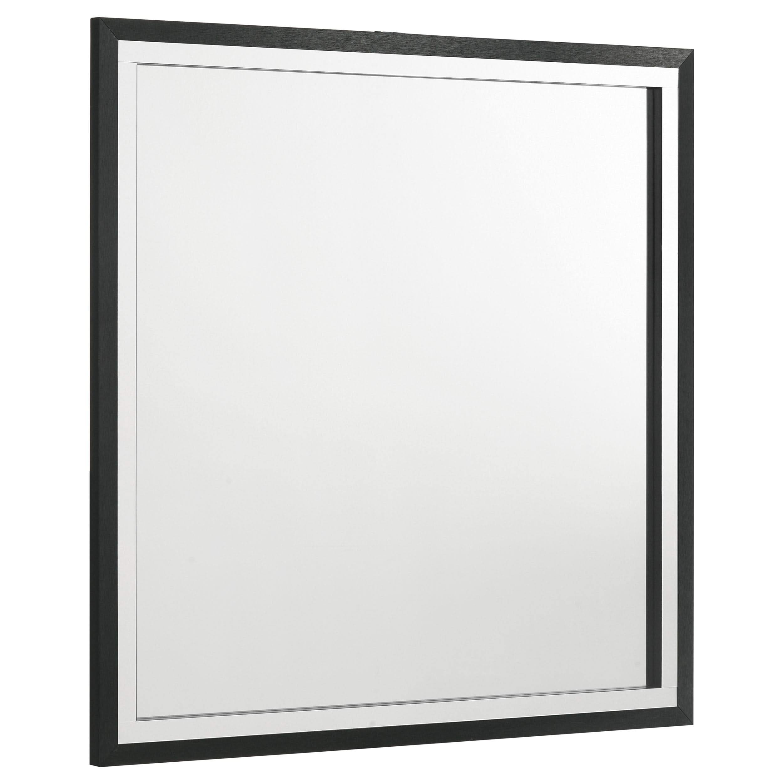 Juego de dormitorio Lucia Queen de 4 piezas en gris y negro