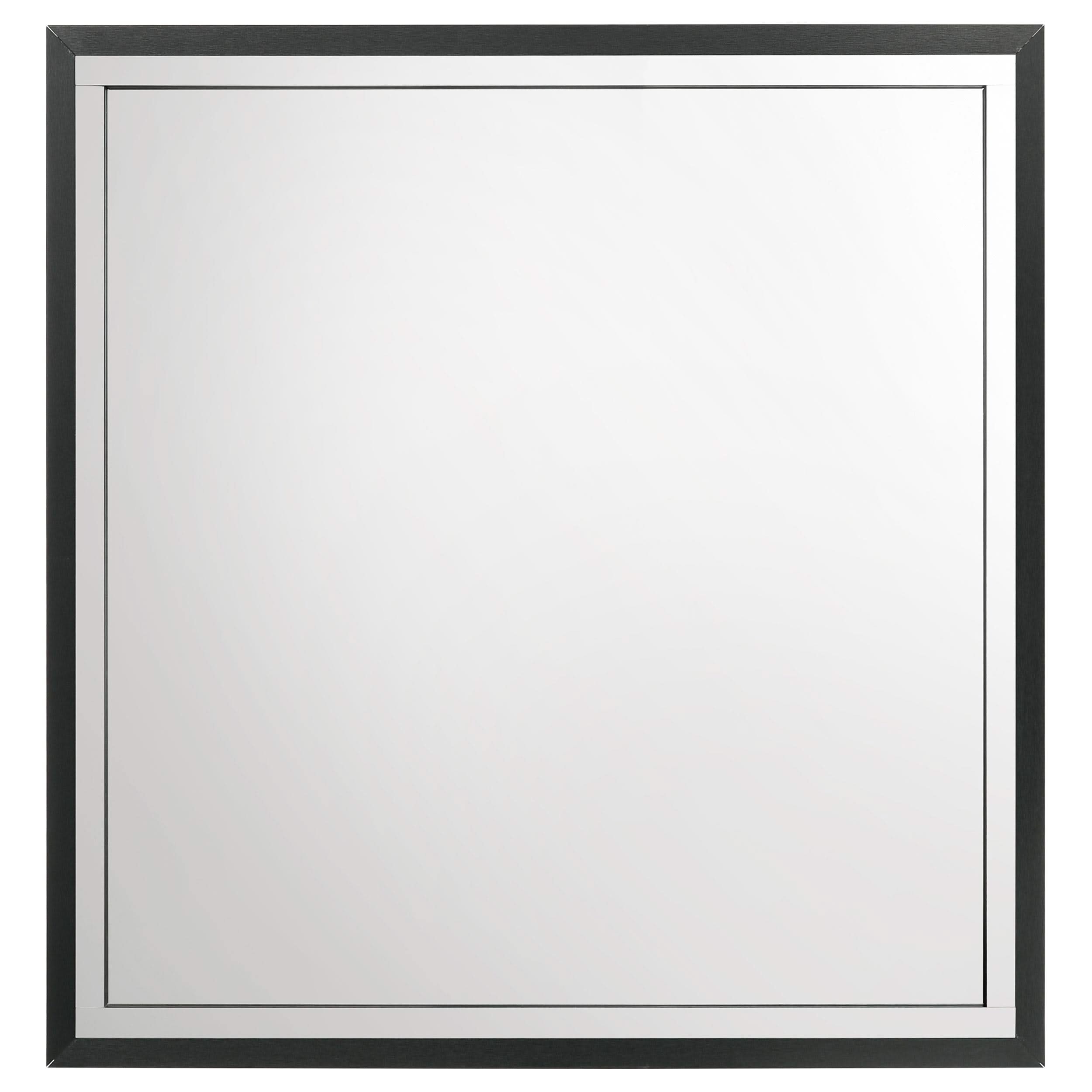 Juego de dormitorio Lucia Queen de 4 piezas en gris y negro