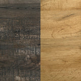 Cómoda Kaywood de 6 cajones de pino natural