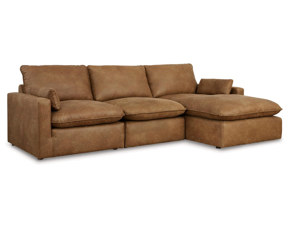 Seccional Marlaina de 3 piezas con chaise