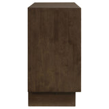 Cómoda Glenwood de 6 cajones en marrón cálido