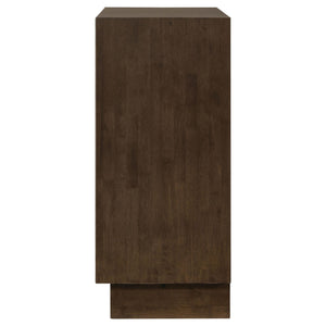 Cómoda Glenwood de 4 cajones en marrón cálido