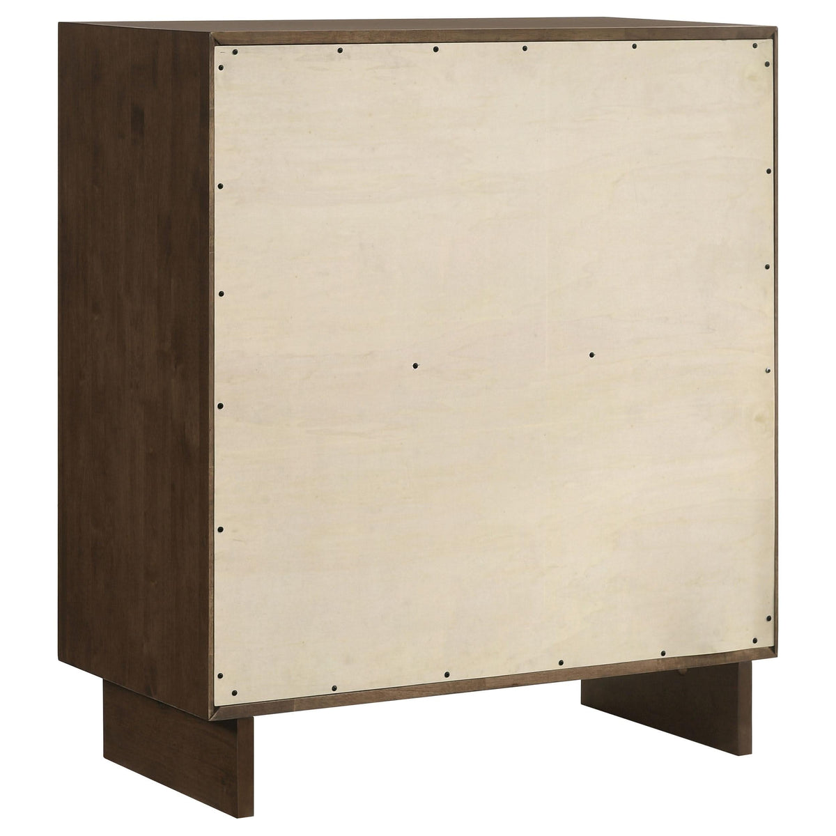 Cómoda Glenwood de 4 cajones en marrón cálido