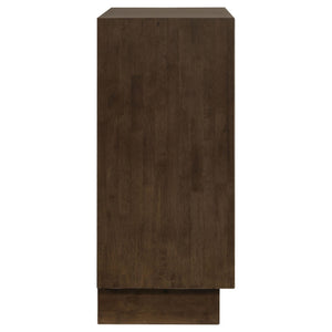 Cómoda Glenwood de 4 cajones en marrón cálido
