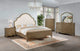 Juego de dormitorio Revello Eastern King de 5 piezas en color mango lavado