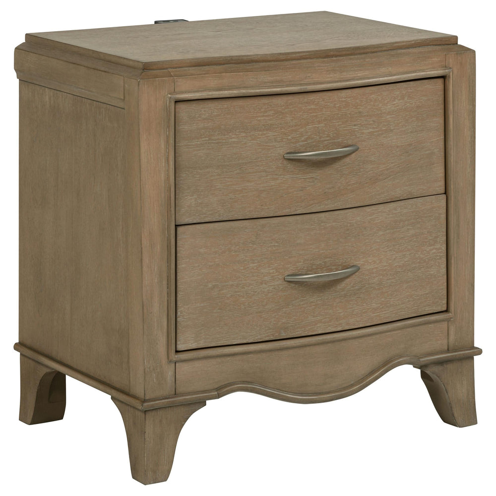 Juego de dormitorio Revello California King de 5 piezas en color mango lavado