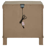 Revello 2-drawer Nightstand Bedside Table Washed Mango