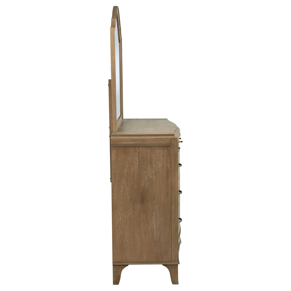 Revello 8-drawer Bedroom Dresser with Mirror Washed Mango