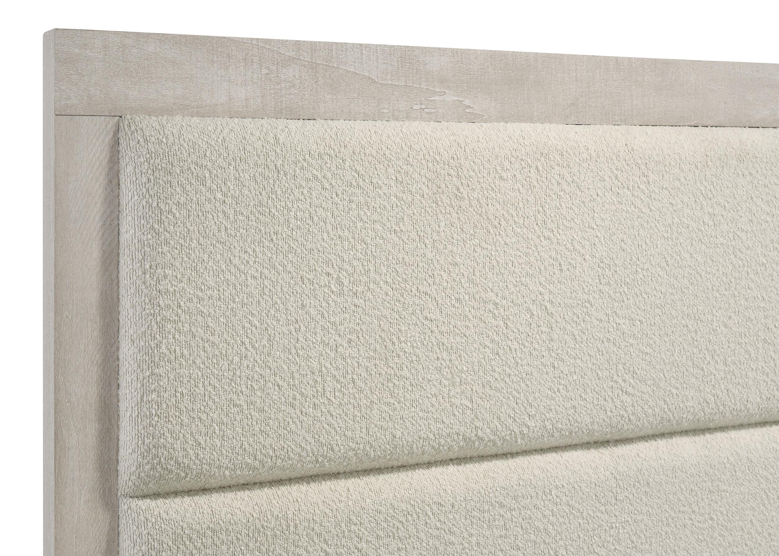 Trenton 54-inch Wood Eastern King Panel Bed Rustic Cream