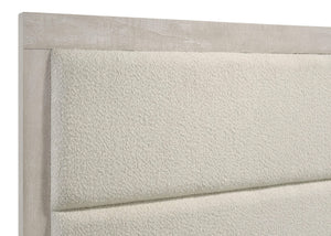 Trenton 54-inch Wood Eastern King Panel Bed Rustic Cream