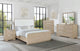 Juego de dormitorio Ladera de 5 piezas Eastern King, olmo claro