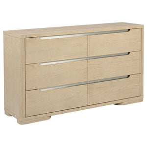 Juego de dormitorio Ladera de 5 piezas Eastern King, olmo claro