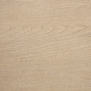 Cama Ladera de 56 pulgadas con paneles estilo Eastern King, color olmo claro