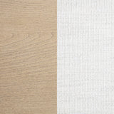 Cama Ladera de 56 pulgadas con paneles estilo Eastern King, color olmo claro