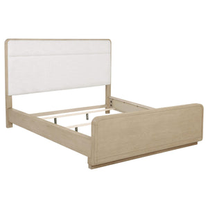 Juego de dormitorio Ladera California King de 4 piezas, olmo claro