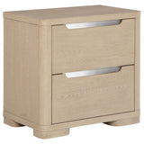 Juego de dormitorio Ladera California King de 4 piezas, olmo claro