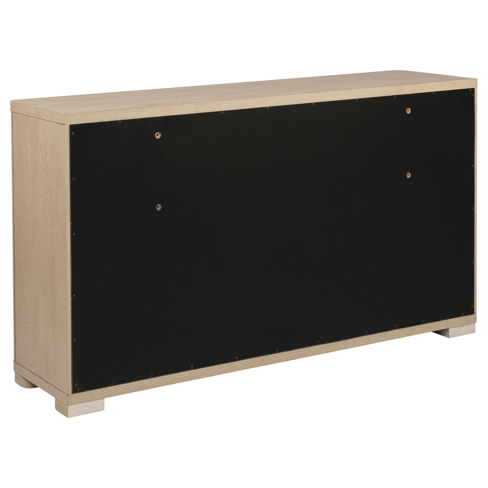 Juego de dormitorio Ladera California King de 4 piezas, olmo claro