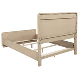 Cama Queen Ladera de 56 pulgadas con paneles en olmo claro