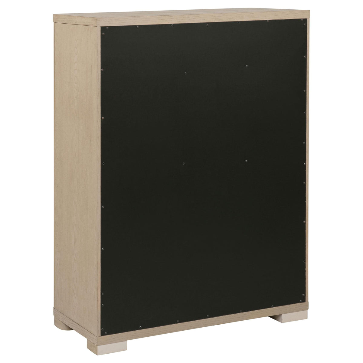 Cómoda de dormitorio Ladera de 5 cajones en olmo claro